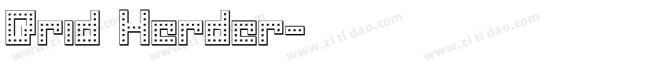 Drid Herder字体转换